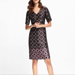 Brooks Brothers Zac Posen Jacquard Dress